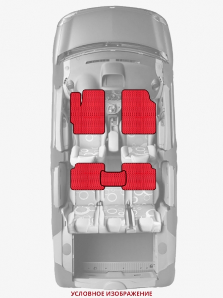 ЭВА коврики «Queen Lux» стандарт для Nissan Skyline RS